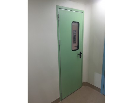 Hermetic hinged swing door