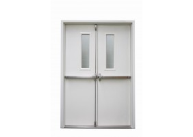UL listed fire door for hospital exit
