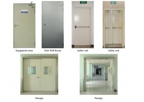 UL fire rated door for medical center