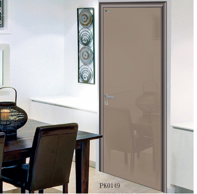 tempered glass door, aluminum toilet door, wooden bathroom door