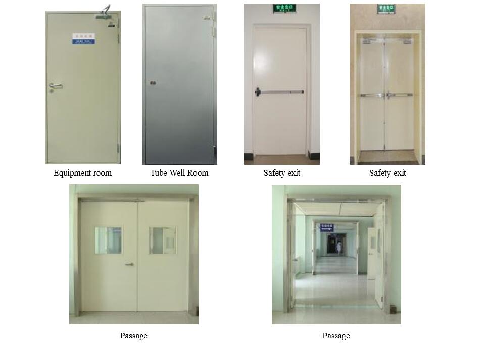 UL fire rated medical door