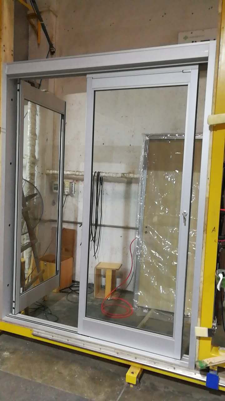 2 panel ICU swing door
