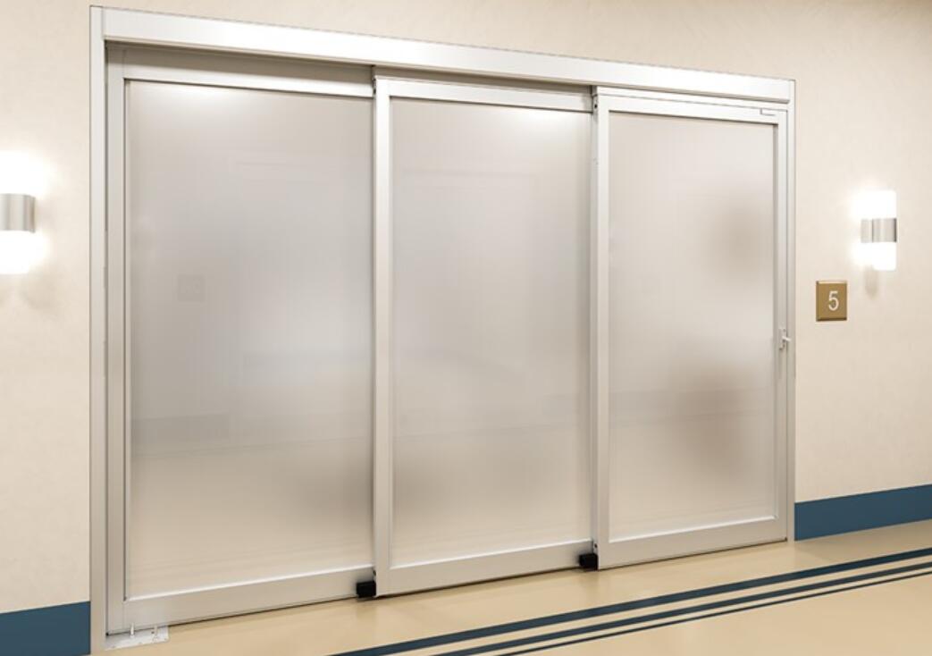 telescopic icu door