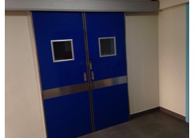 Hermetic operating room door
