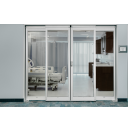 Auto breakout sliding door for ICU CCU room