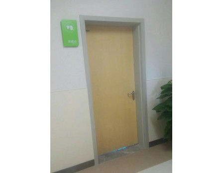 steel frame hollow core patient room door