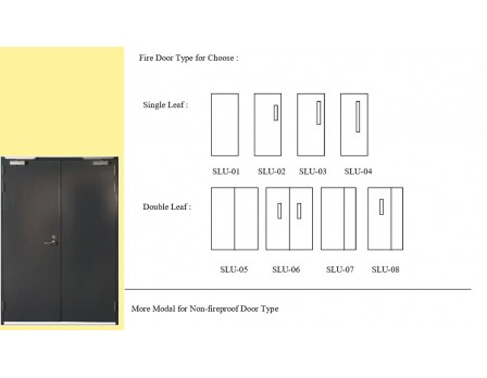 UL listed fire doors for healthcare facilities