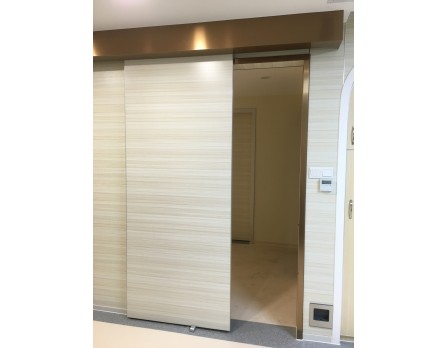 Wooden medical sliding door for ward