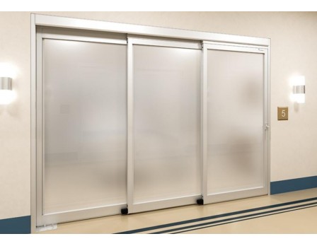 Telescopic ICU slide and swing door