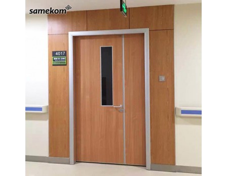 Magnetic Levitation Sliding Gate Semi-Automatic Manual Lead Plate Swing Single Hospital Room Clean Door
