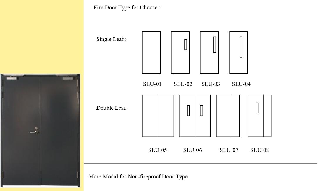 healthcare UL fire door