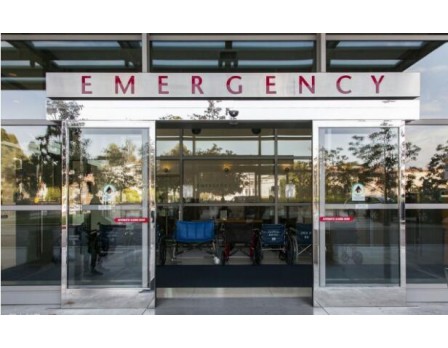 hospital room door